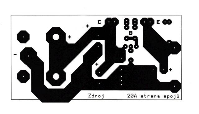 zdroj 13,8V   deska m